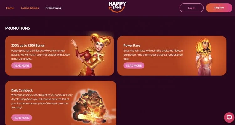 happy spins Gameplay