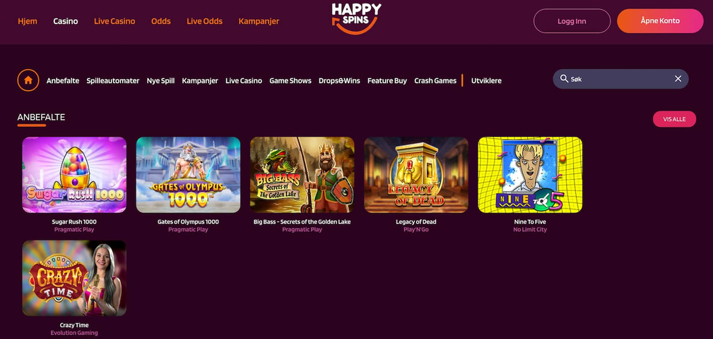 happy spins Gameplay